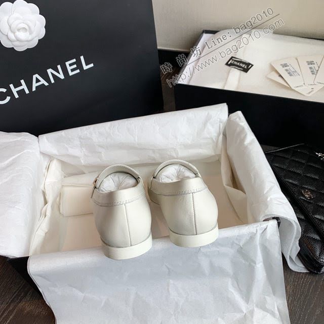 Chanel女鞋 香奈兒2020春夏新品 頂級版本 Chanel小牛皮單皮鞋  naq1234